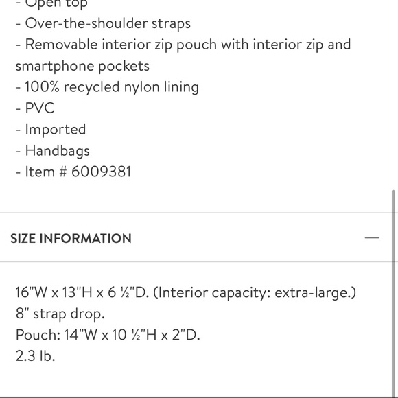 Matt & Nat tote and crossbody - Picture 6 of 12